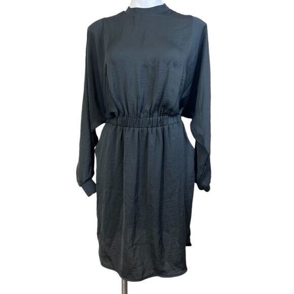 MSCH small mock neck long sleeve dress - Picture 2 of 5
